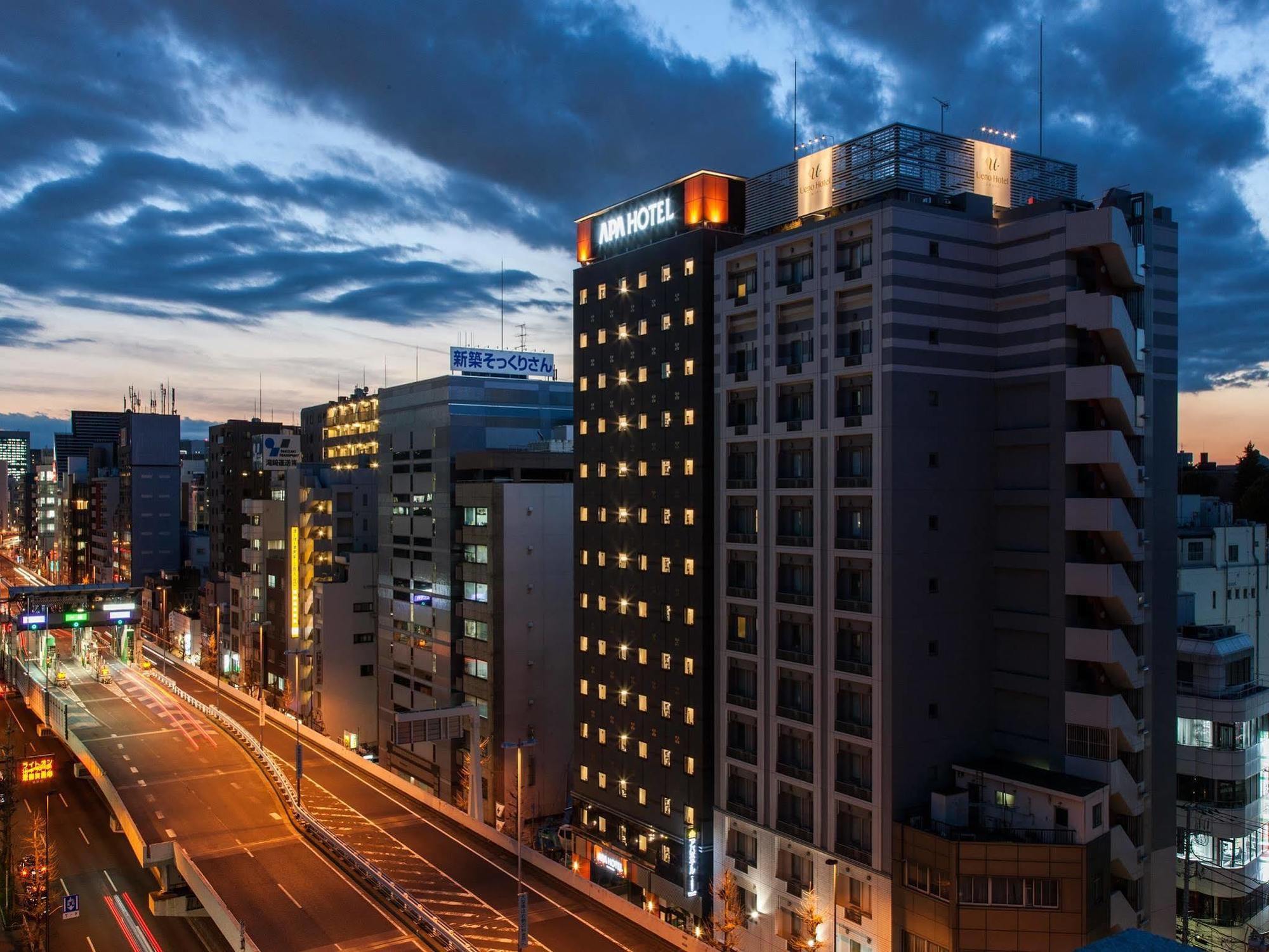 Apa Hotel Ueno Ekikita Tokyo prefektur Exteriör bild